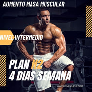 PLAN H2- AUMENTO MASA MUSCULAR (NIVEL INTERMEDIO II)