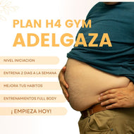 PLAN H4-PIERDE PESO(INICICACION)